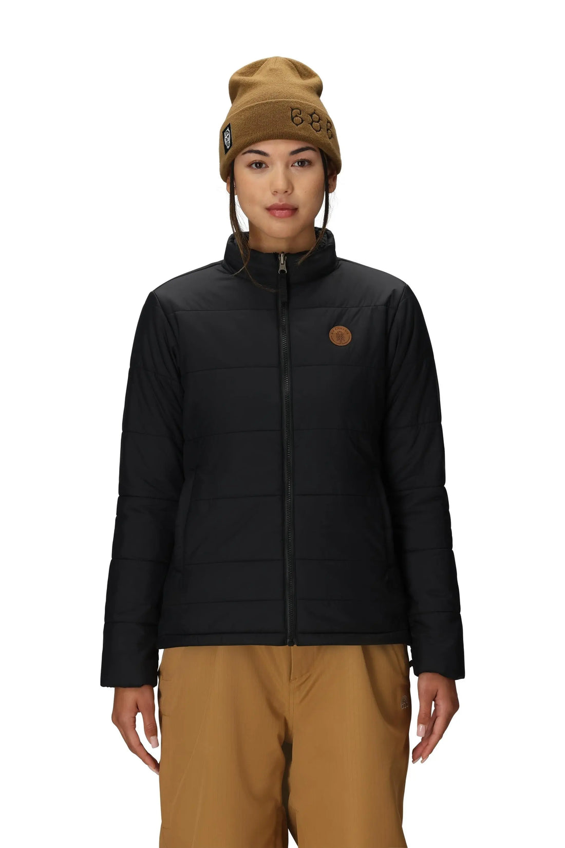 686 Black / XS 686 Women's Thermal Puff Insulated Jacket 686 Women's Thermal Puff Insulated Jacket - Ottawa Valley Air Paddle