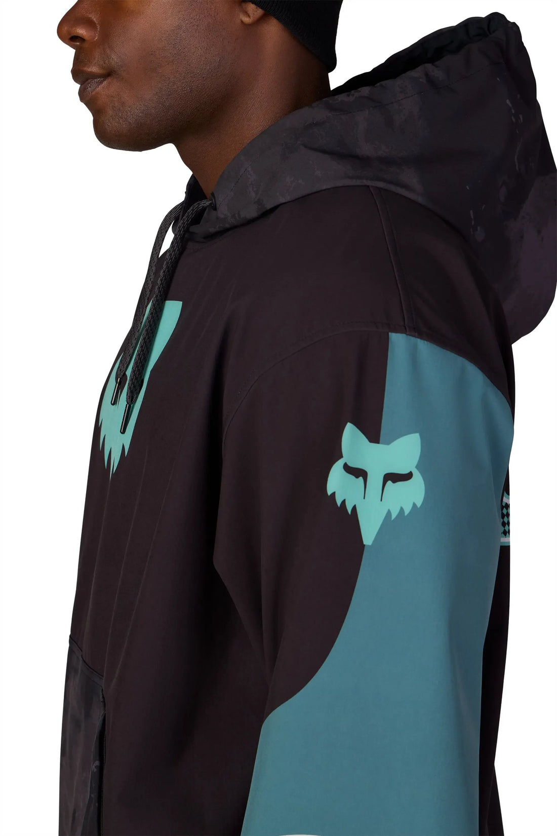 686 Fox Pale Firn / L 686 Men's Fox Racing Waterproof Team Hoody 686 Men's Fox Racing Waterproof Team Hoody - Ottawa Valley Air Paddle