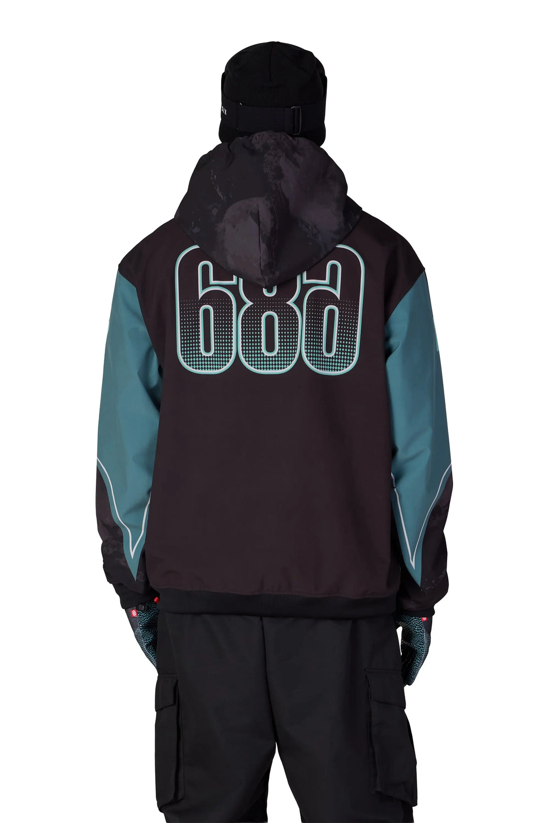 686 Fox Pale Firn / L 686 Men's Fox Racing Waterproof Team Hoody 686 Men's Fox Racing Waterproof Team Hoody - Ottawa Valley Air Paddle