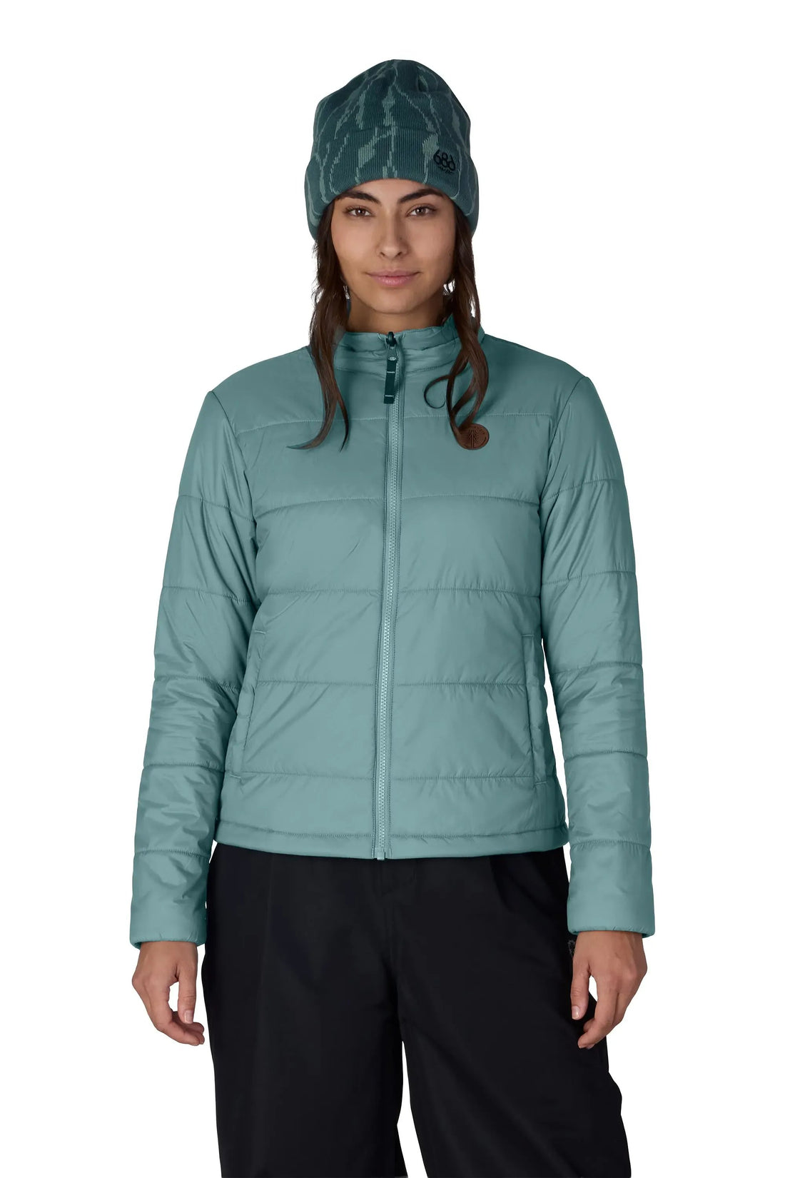 686 Pale Firn / S 686 Women's Thermal Puff Insulated Jacket 686 Women's Thermal Puff Insulated Jacket - Ottawa Valley Air Paddle