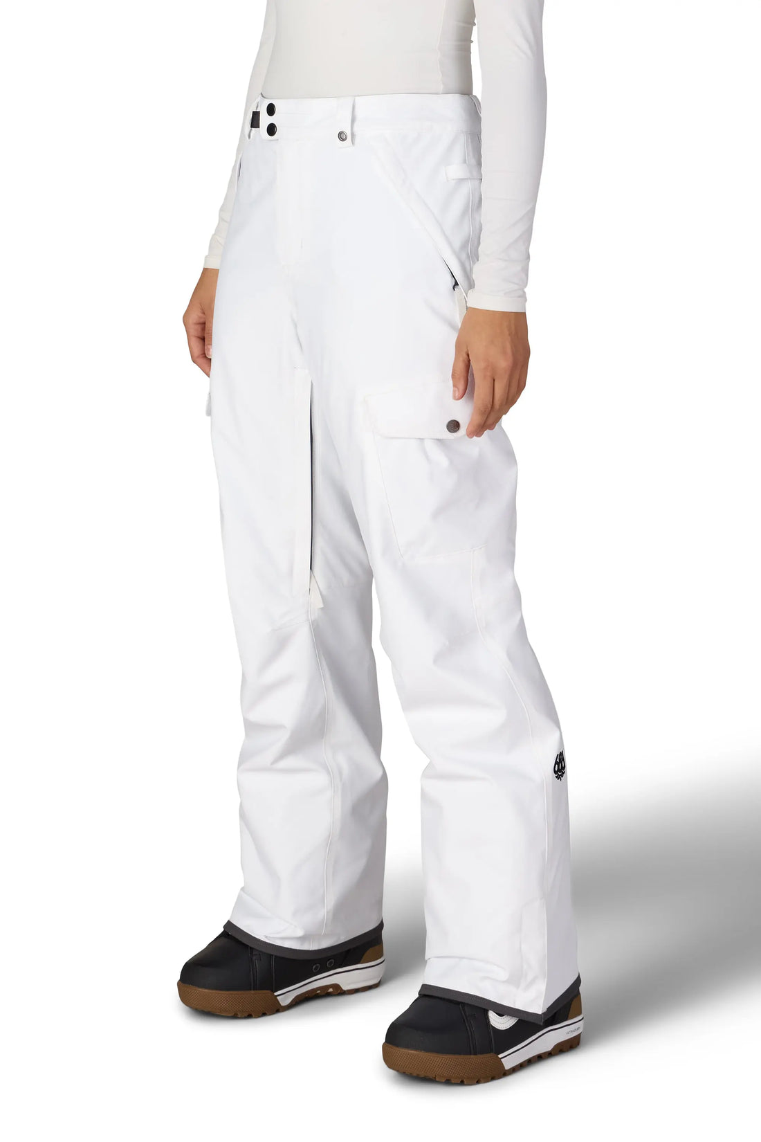 686 White / S 686 Women's Aura Insulated Cargo Pant 686 Women's Aura Insulated Cargo Pant - Ottawa Valley Air Paddle