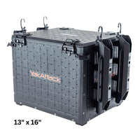 YakAttack 13" x 16" / Black YakAttack BlackPak Pro Kayak Fishing Crate YakAttack BlackPak Pro Kayak Fishing Crate - Ottawa Valley Air Paddle