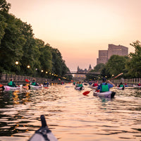 Light at Night Kayaking