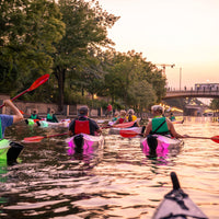 Light at Night Kayaking