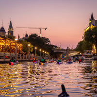 Light at Night Kayaking