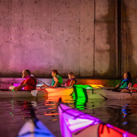 Light at Night Kayaking