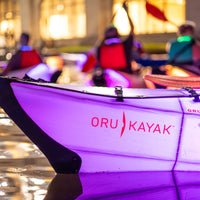 Light at Night Kayaking