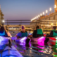 Light at Night Kayaking