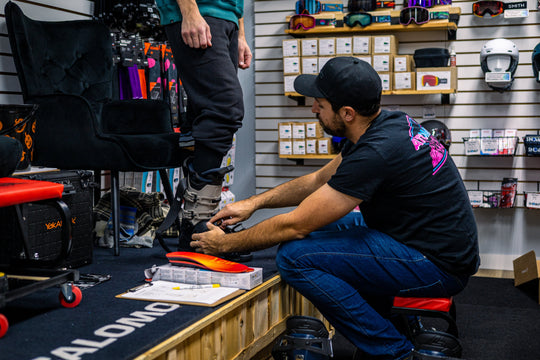 Expert boot technicians with years of ski industry experience