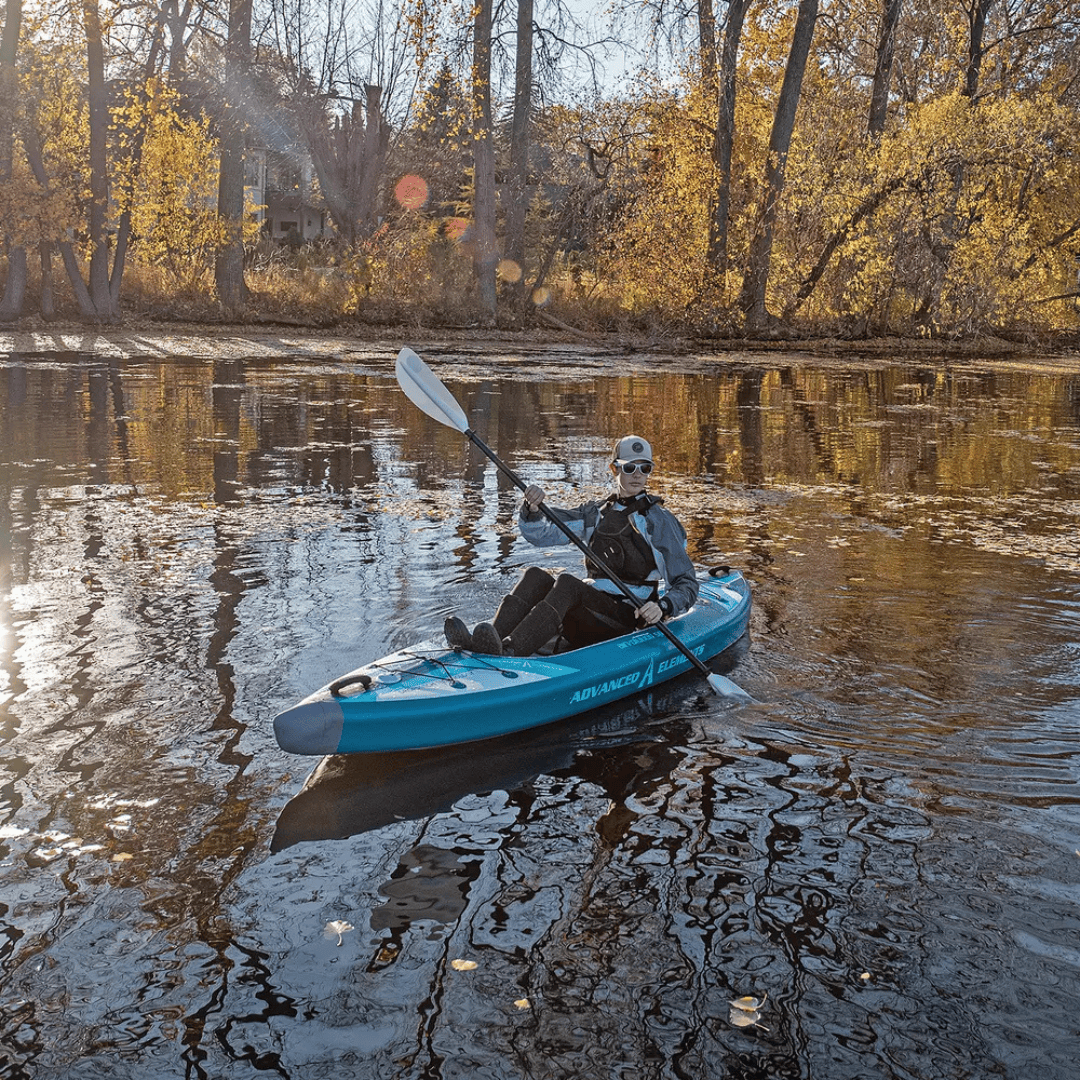 Advanced Elements Blue/White Advanced Elements AirVolution™ Sport Recreational Kayak with Pump AirVolution™ Sport Recreational Kayak with Pump - Ottawa Valley Air 