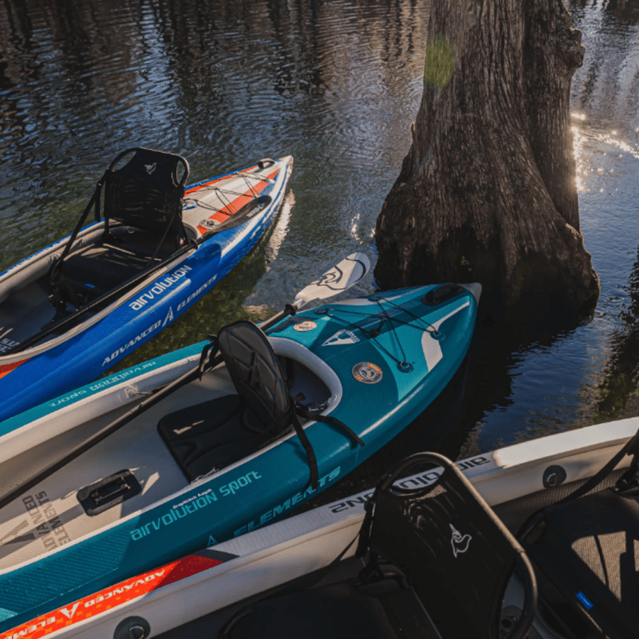 Advanced Elements Blue/White AirVolution™ Sport Recreational Kayak with Pump AirVolution™ Sport Recreational Kayak with Pump - Ottawa Valley Air 