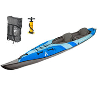 Advanced Elements Light Blue Advanced Elements AdvancedFrame® Convertible Elite Kayak with Pump AdvancedFrame® Convertible Elite Kayak with Pump - Ottawa Valley 