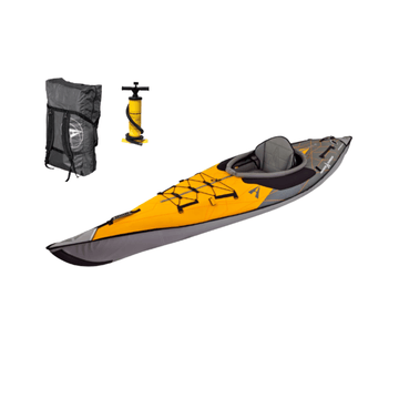 Advanced Elements Orange/Gray AdvancedFrame™ Elite Kayak with Pump AdvancedFrame™ Elite Kayak with Pump - Ottawa Valley Air 