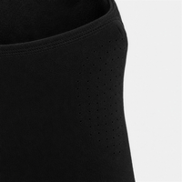Airhole Laser Mouth | Polar Fleece Balaclava in Black - laser micro-airhole detail