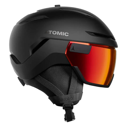 Atomic Savor GT Visor Stereo Helmet, Black