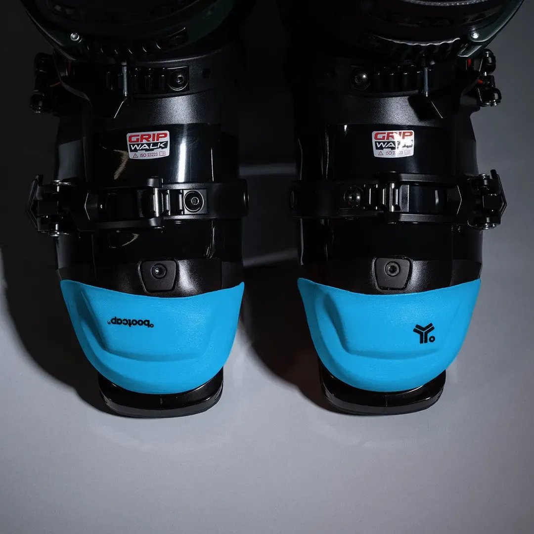 Bootcap 2.5 in Cyan - pair front view