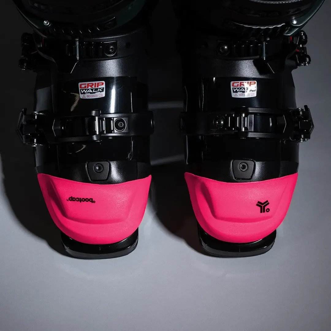Bootcap 2.5 in Hot Pink - pair front view