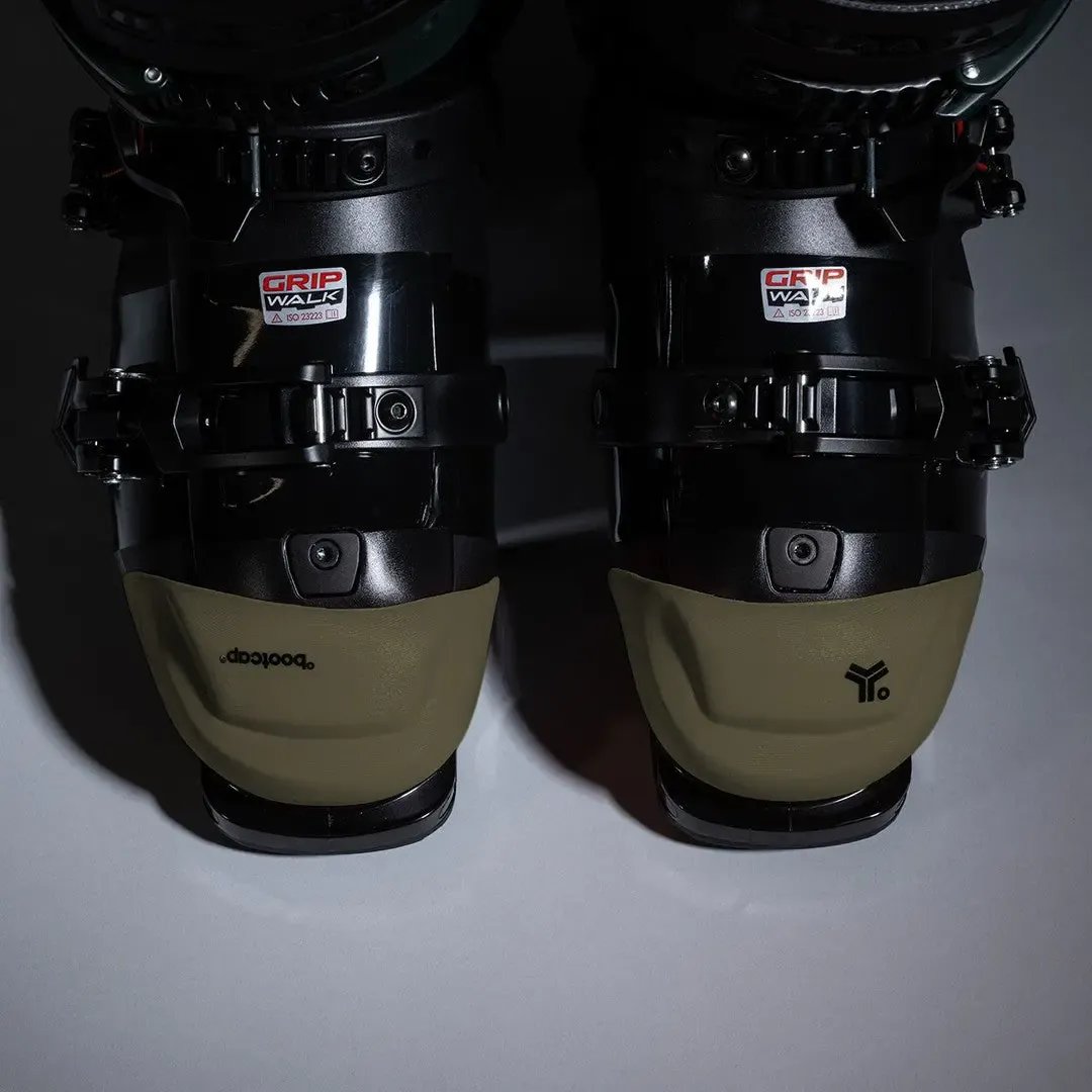 Bootcap 2.5 in Olive - pair front view