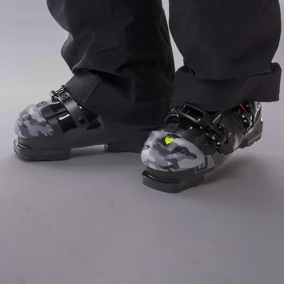 Bootcap 2.5 in TGR x Bootcap SnowCamo - worn on boots
