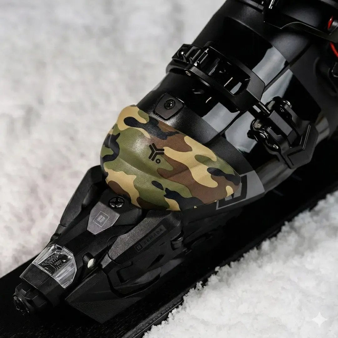 Bootcap 2.5 in Woodland Camo - on ski