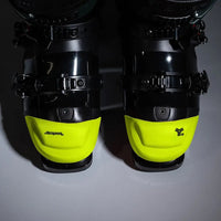Bootcap 2.5 in Yellow - pair front view