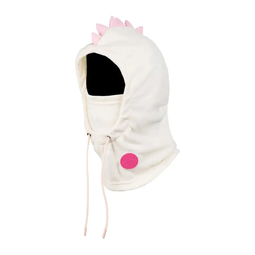 Bula Beige Bula Kids' Fleece Hood with Dino Spikes Bula Kids' Fleece Hood - Dino Spikes, Helmet Fit