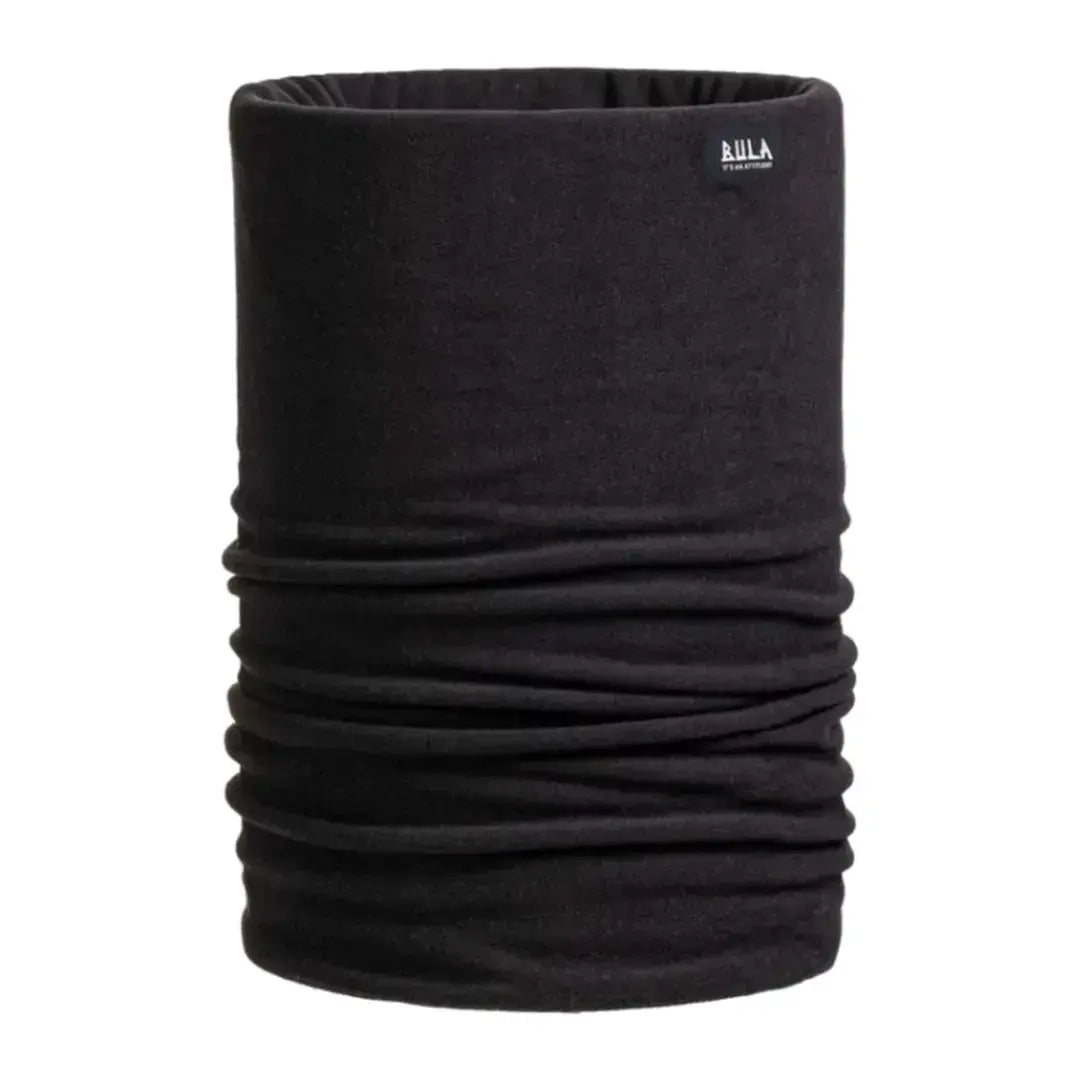 Bula Black Bula Therma-Comfort Double Tube Neck Gaiter Bula Therma-Comfort Double Tube Neck Gaiter