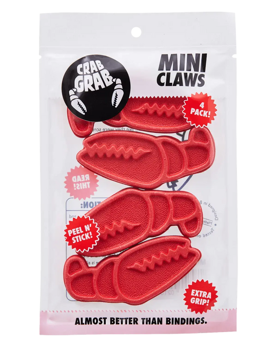 Crab Grab Mini Claws Snowboard Traction Pads 4 Pack