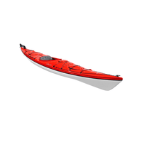 Delta Kayaks Cherry Red Delta Kayaks 15.5GT Skeg