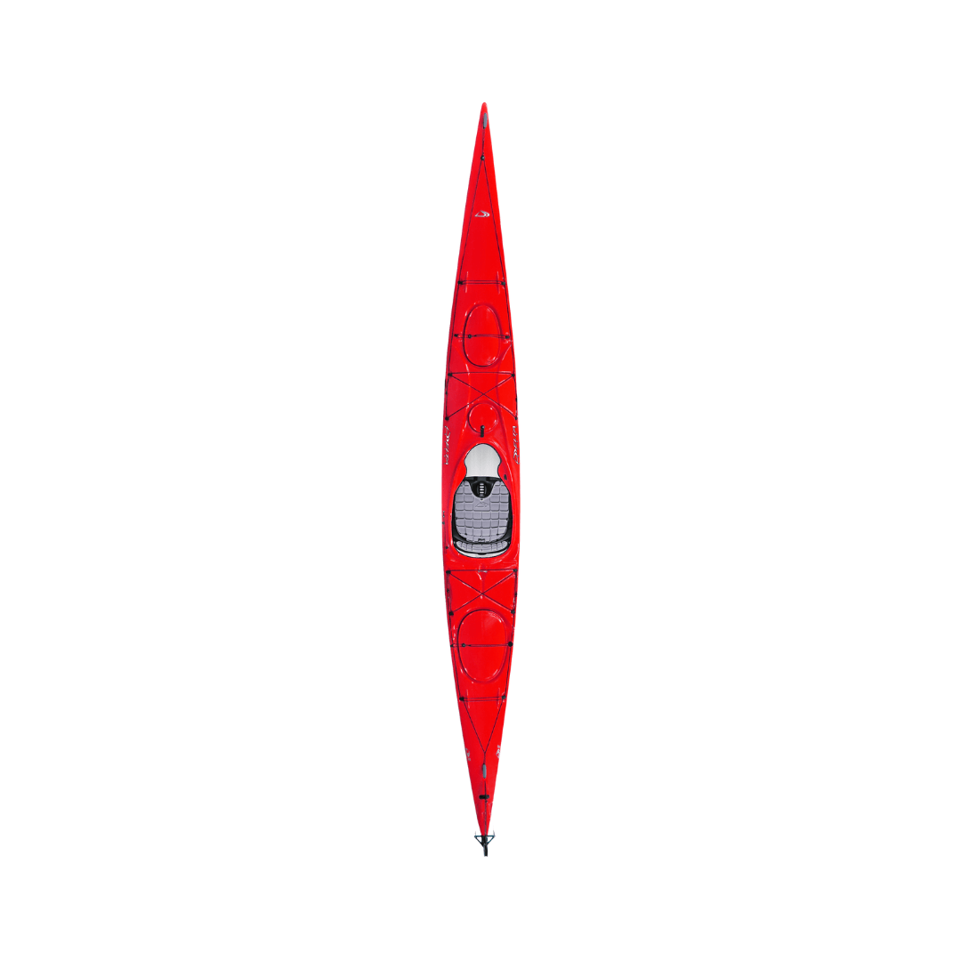 Delta Kayaks Cherry Red Delta Kayaks 17 with Rudder Delta Kayaks 17 with Rudder - Ottawa Valley Air Paddle