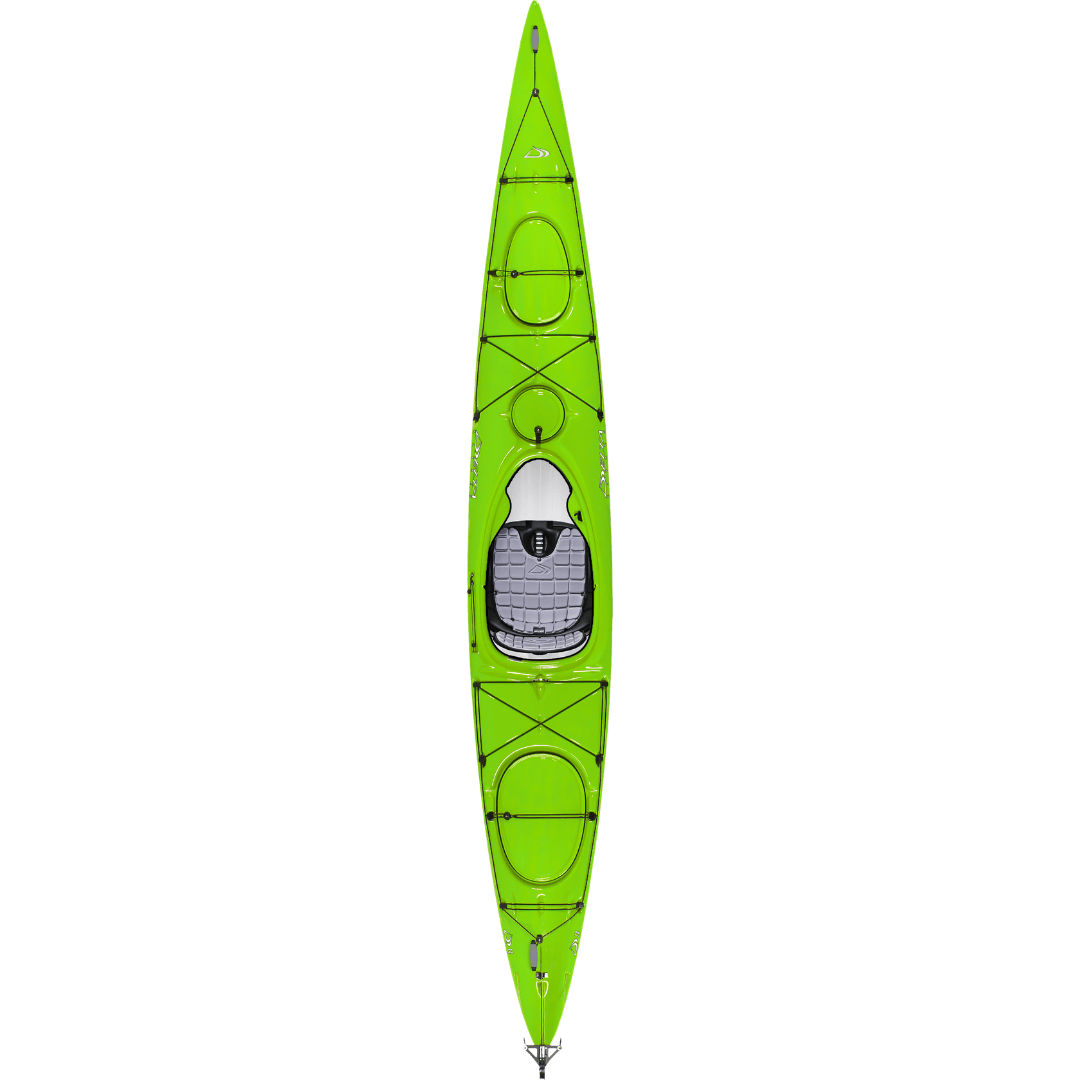 Delta Kayaks Lime Green Delta Kayaks 14 with Rudder Delta Kayaks 14 with Rudder - Ottawa Valley Air Paddle