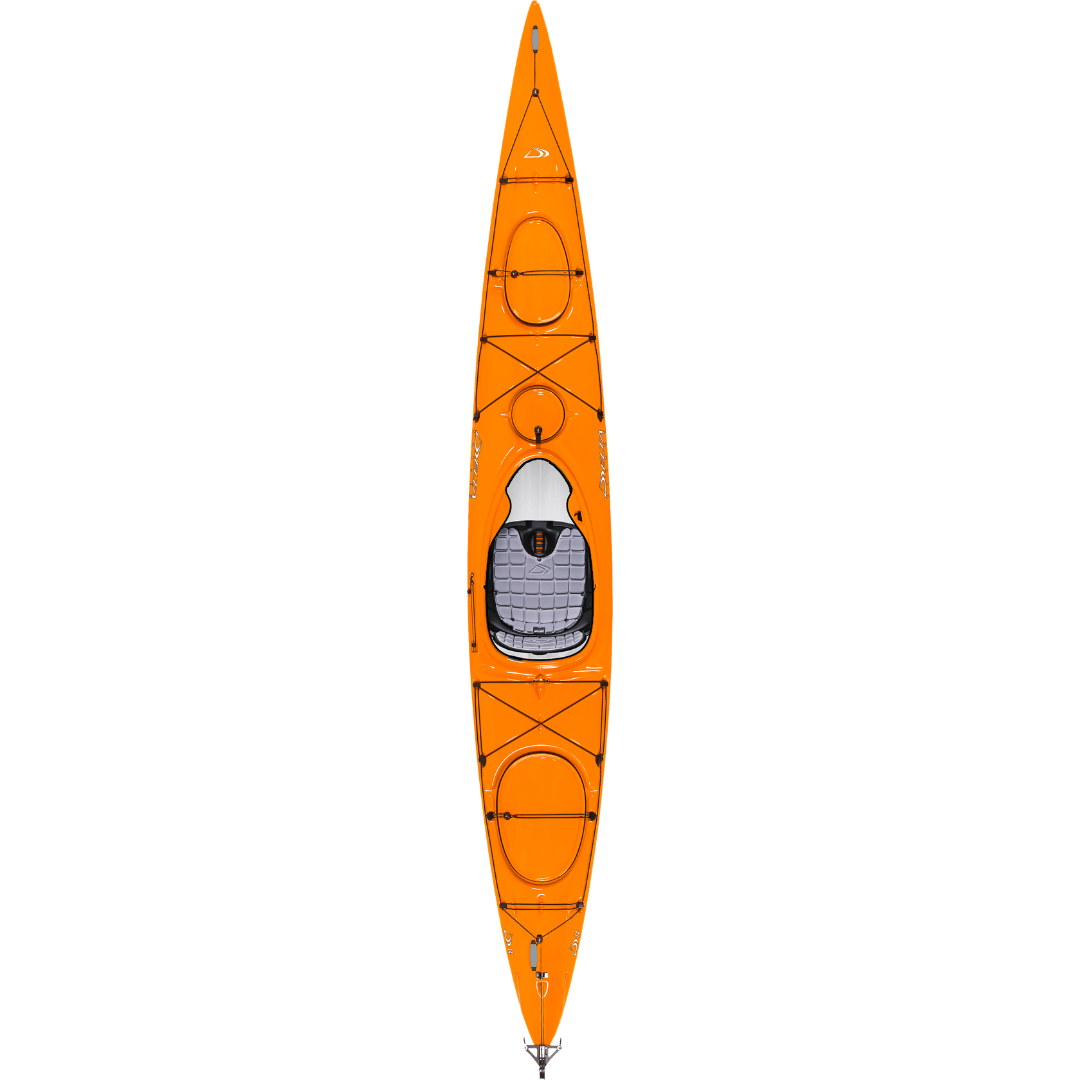 Delta Kayaks Sunset Orange Delta Kayaks 14 with Rudder Delta Kayaks 14 with Rudder - Ottawa Valley Air Paddle