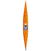 Delta Kayaks Sunset Orange Delta Kayaks 17 with Rudder Delta Kayaks 17 with Rudder - Ottawa Valley Air Paddle