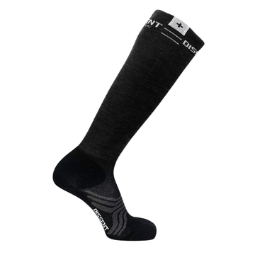 Dissent Midnight Black / XS IQ Comfort Zero Cushion Alpine Ski Socks IQ Comfort Zero Cushion Alpine Ski Socks - Ottawa Valley Air Paddle