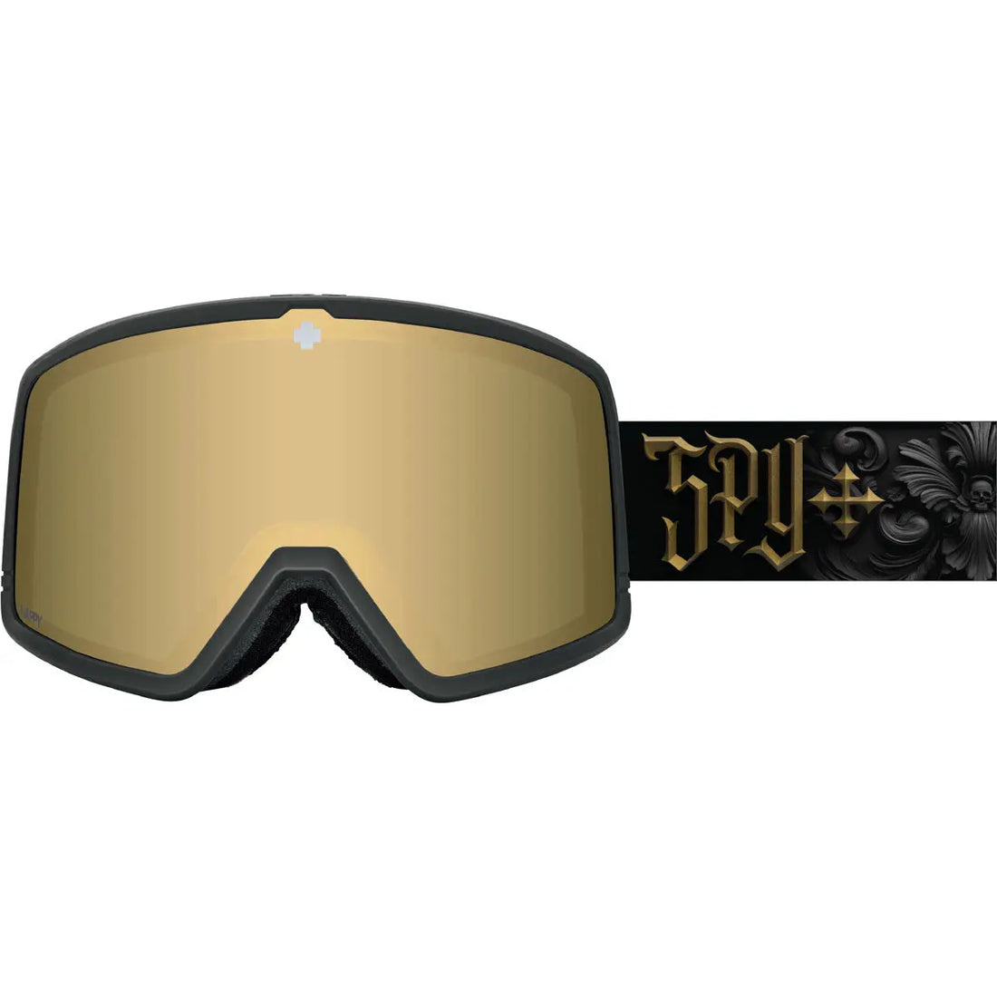SPY+ Megalith Unisex Goggles (FW26), Black Metal | Happy Bronze Gold Mirror