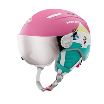 HEAD Paw Pink / XXS HEAD Mojo Visor Paw Junior's Visor Helmet HEAD Mojo Visor Paw Junior's Visor Helmet - Ottawa Valley Air Paddle