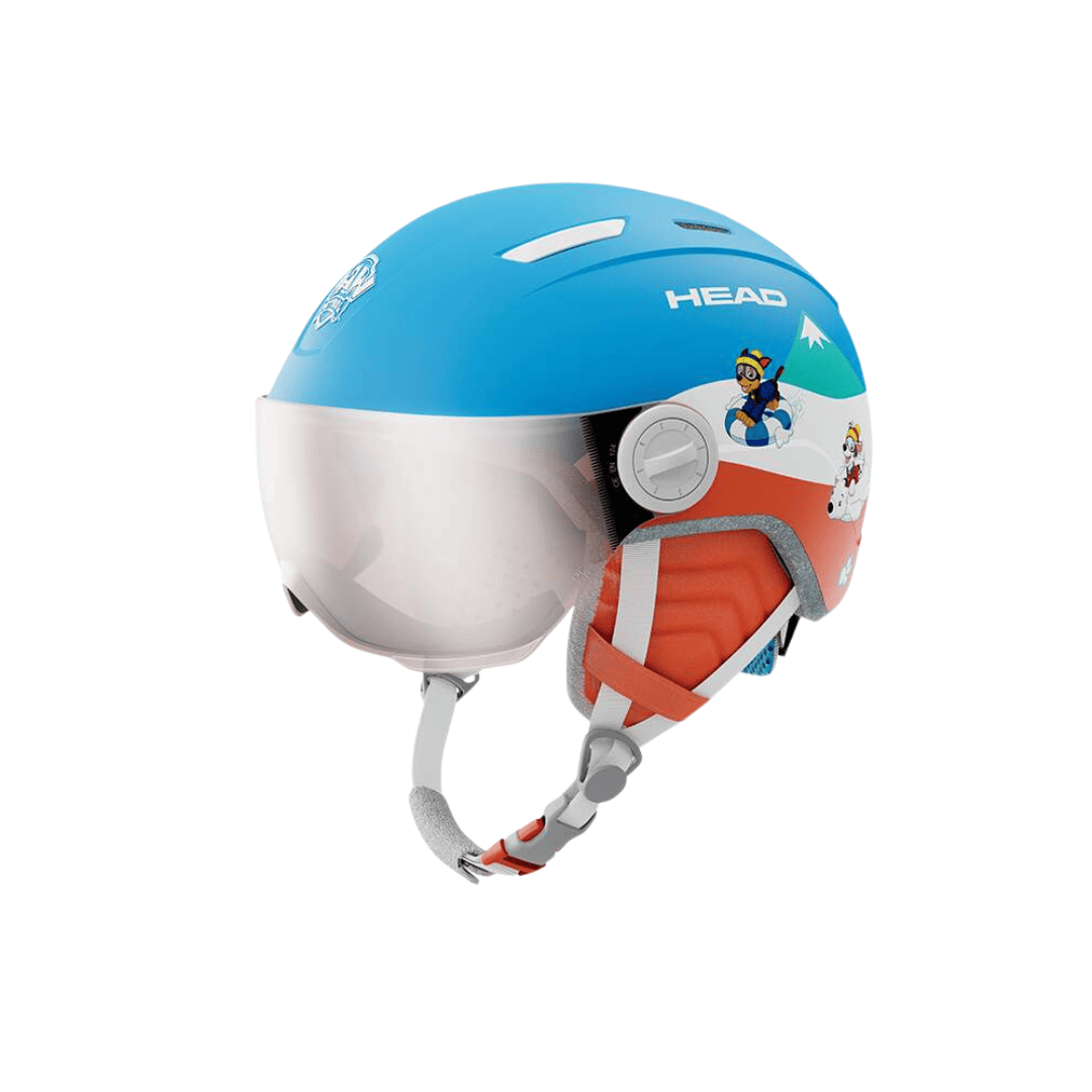 HEAD Paw Blue / XXS HEAD Mojo Visor Paw Junior's Visor Helmet HEAD Mojo Visor Paw Junior's Visor Helmet - Ottawa Valley Air Paddle