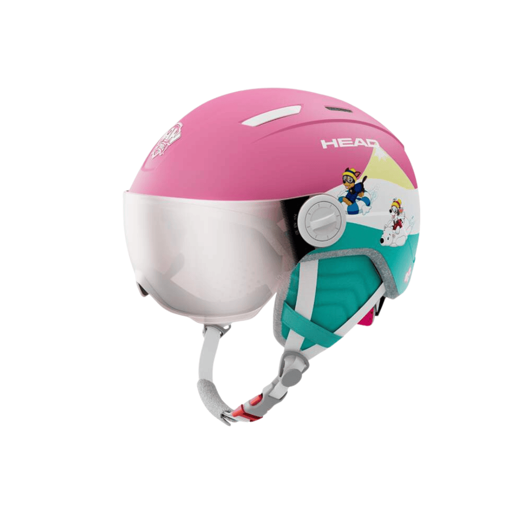 HEAD Paw Pink / XXS HEAD Mojo Visor Paw Junior's Visor Helmet HEAD Mojo Visor Paw Junior's Visor Helmet - Ottawa Valley Air Paddle