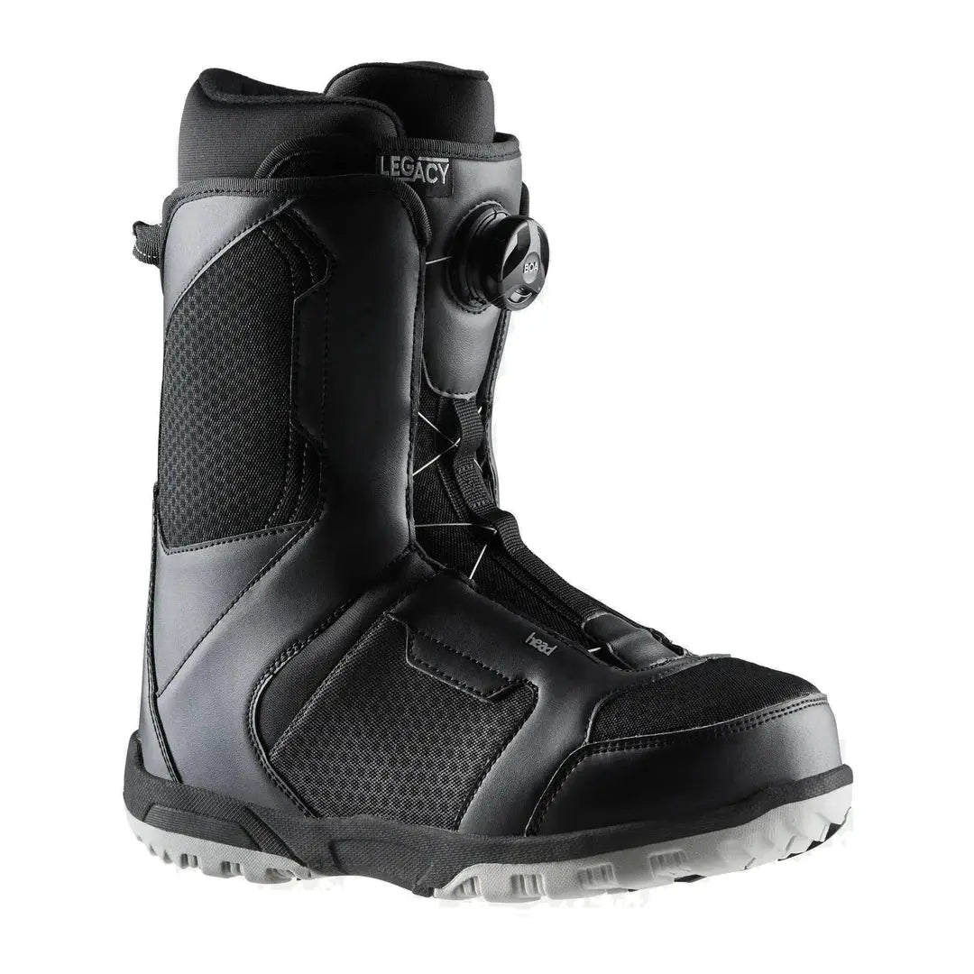 HEAD HEAD Legacy BOA Unisex Snowboard Boots - Black HEAD Legacy BOA Snowboard Boots - Black | OVAP