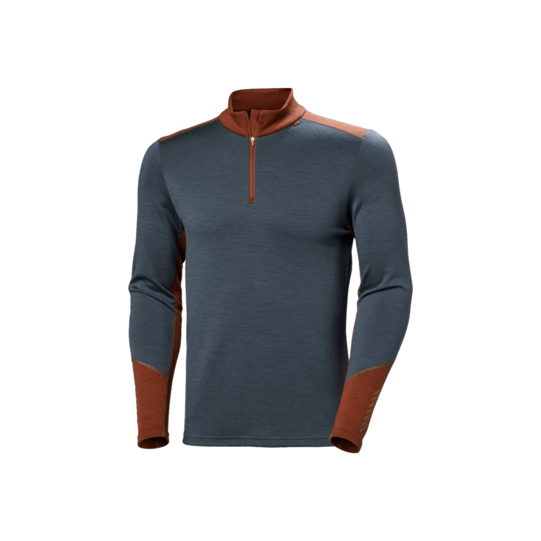 Helly Hansen Alpine Frost / S Helly Hansen Men's LIFA® Merino Midweight Half-Zip Base Layer Helly Hansen Men's LIFA® Merino Midweight Half-Zip Base Layer