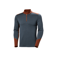 Helly Hansen Alpine Frost / S Helly Hansen Men's LIFA® Merino Midweight Half-Zip Base Layer Helly Hansen Men's LIFA® Merino Midweight Half-Zip Base Layer