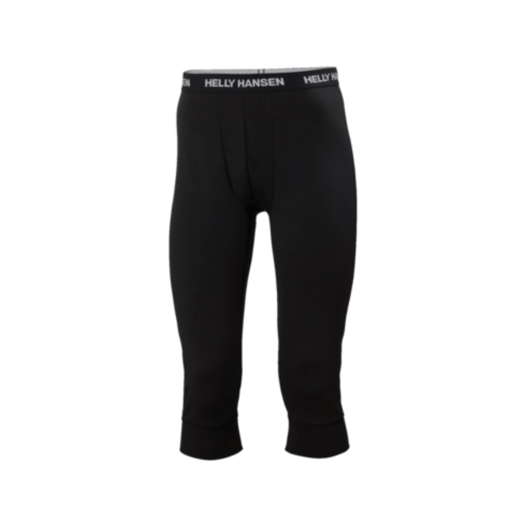 Helly Hansen Black / S Helly Hansen Men's LIFA® Merino Midweight 3/4 Base Layer Pants Helly Hansen Men's LIFA® Merino Midweight 3/4 Base Layer Pants