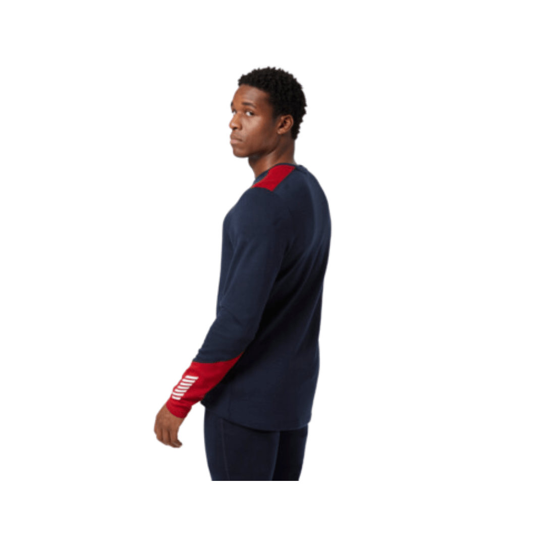 Helly Hansen Helly Hansen Men's LIFA® Merino Midweight Crew Base Layer Helly Hansen Men's LIFA® Merino Midweight Crew Base Layer