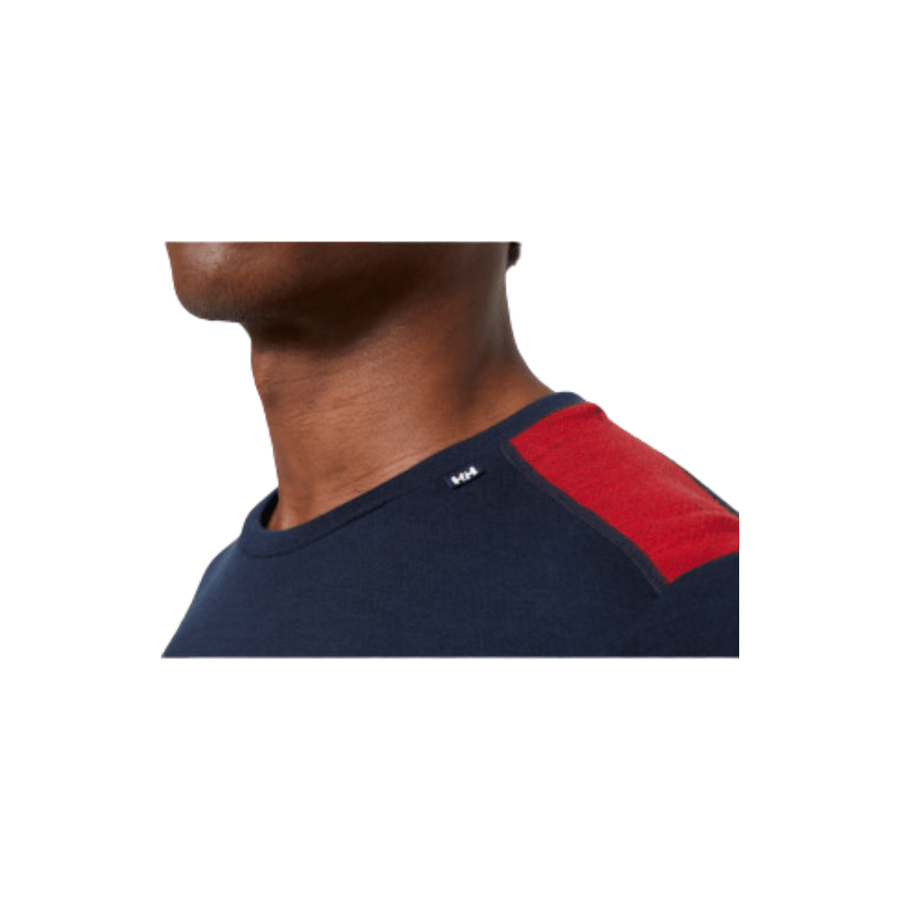 Helly Hansen Helly Hansen Men's LIFA® Merino Midweight Crew Base Layer Helly Hansen Men's LIFA® Merino Midweight Crew Base Layer