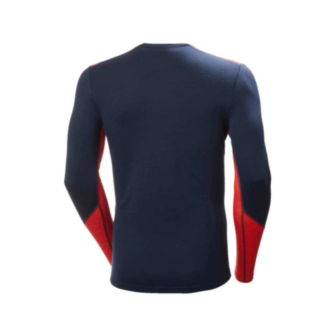 Helly Hansen Helly Hansen Men's LIFA® Merino Midweight Crew Base Layer Helly Hansen Men's LIFA® Merino Midweight Crew Base Layer