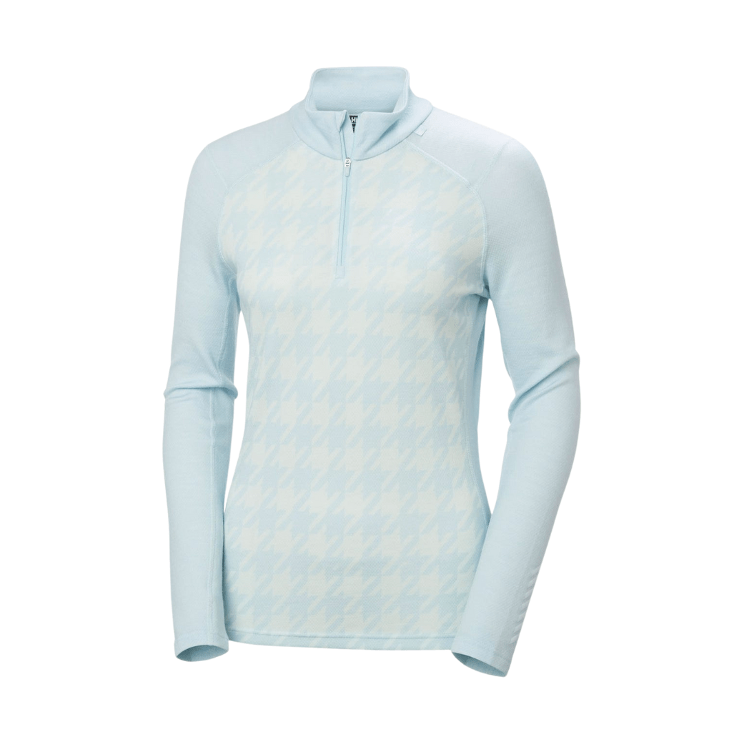 Helly Hansen Helly Hansen Women's LIFA® Merino Midweight 2-In-1 Graphic Half-Zip Base Layer Helly Hansen Women's LIFA® Merino Midweight 2-In-1 Graphic Half-Zip 
