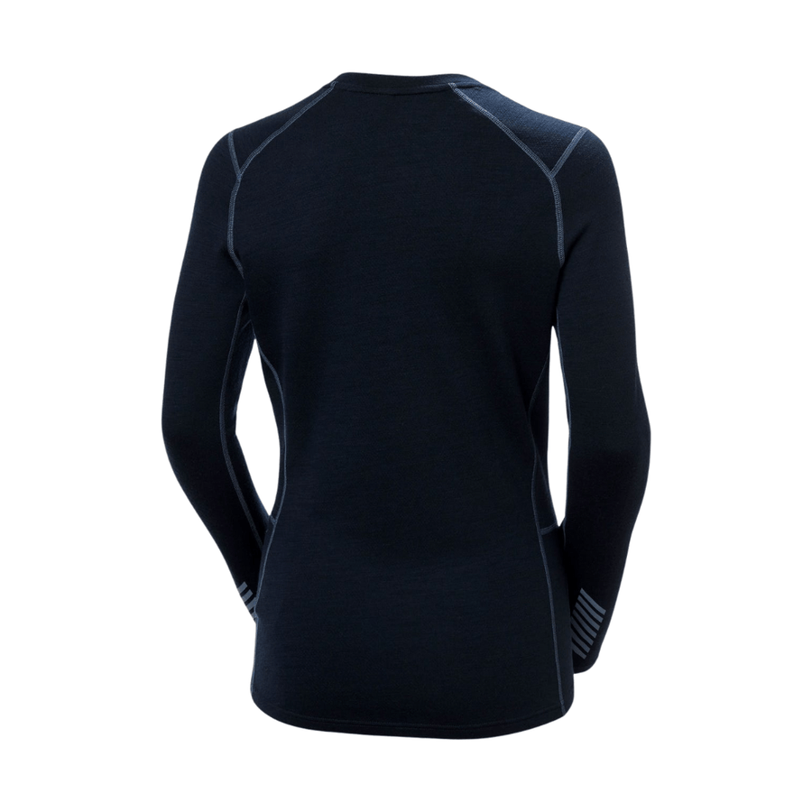 Helly Hansen Helly Hansen Women’s LIFA® Merino Midweight Graphic Long-Sleeve Crew Base Layer Helly Hansen Women’s LIFA® Merino Midweight Graphic Long-Sleeve Crew 