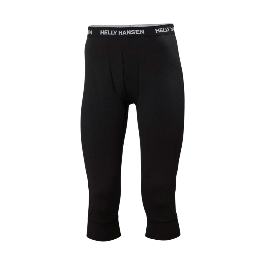 Helly Hansen Black / S Helly Hansen Men's LIFA® Merino Midweight 3/4 Base Layer Pants Helly Hansen Men's LIFA® Merino Midweight 3/4 Base Layer Pants - 
