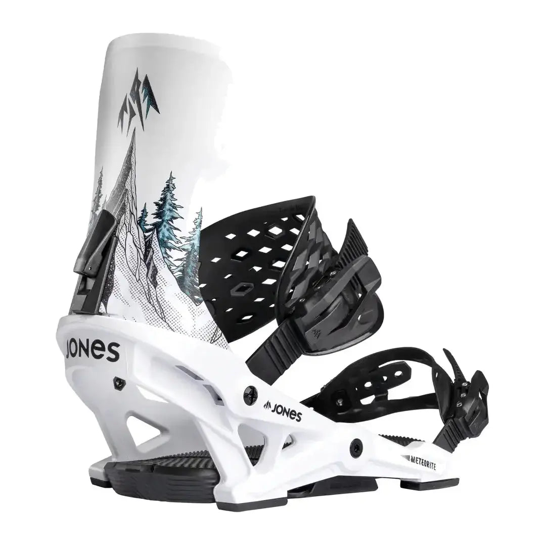 Jones Rallycat White / S Jones Meteorite Men's All-Mountain Snowboard Binding Jones Meteorite Men's Snowboard Binding | OVAP