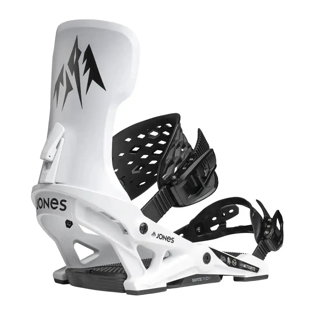 Jones Snow White / S Jones Meteorite Men's All-Mountain Snowboard Binding Jones Meteorite Men's Snowboard Binding | OVAP